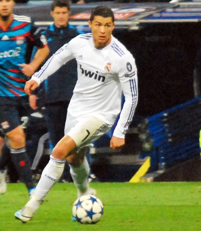 Cristiano Ronaldo con Real Madrid en 2011